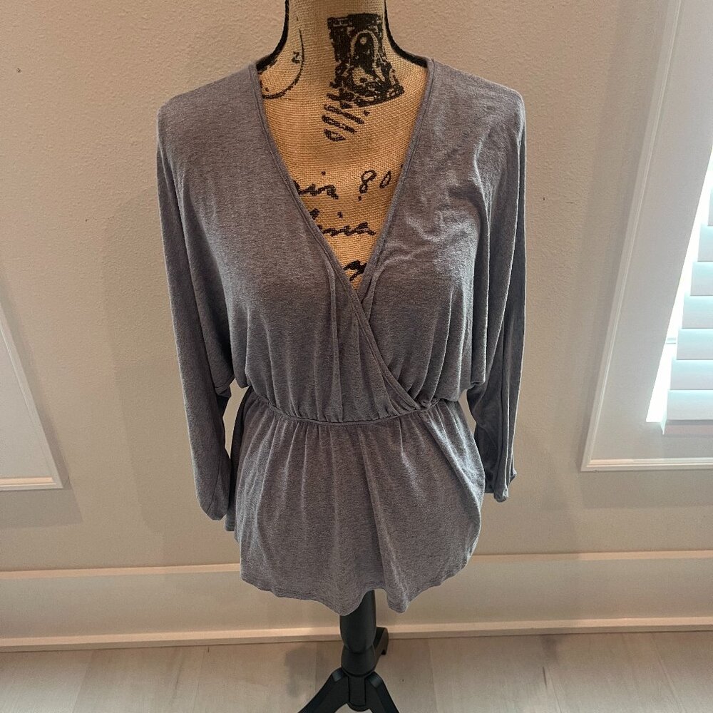 Purple/Lilac Surplice Top - Jolie